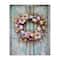 Stupell Industries Rustic Easter Egg Wreath Canvas Wall Art